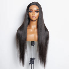 Be-Youtiful Hair 150% Density 13x6 Parting Max Glueless Lace Wig 3D Cap Pre-bleached Lace Front Wig Straight