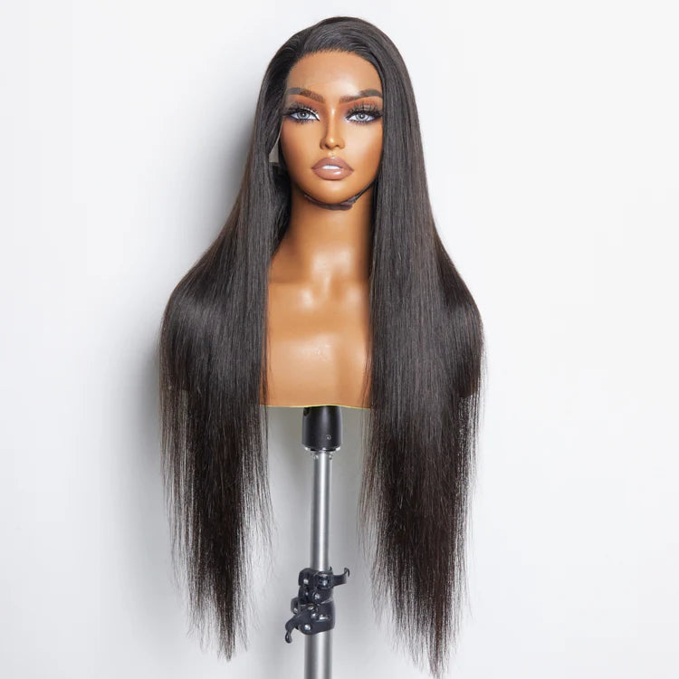 Be-Youtiful Hair 150% Density 13x6 Parting Max Glueless Lace Wig 3D Cap Pre-bleached Lace Front Wig Straight